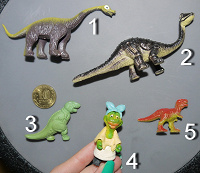 Отдается в дар Коллекция динозавров