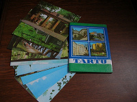 Отдается в дар Наборы открыток с видами городов Эстонии и Литвы