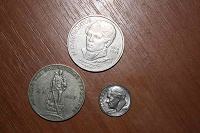 Отдается в дар 3 монетки
