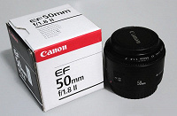 Отдается в дар Объектив Canon EF 50 f/1.8 II