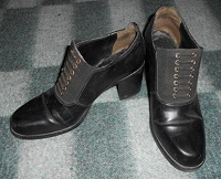 Отдается в дар Туфли (ботинки) черные