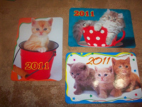 Отдается в дар календарики — кошки 2011