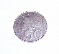Отдается в дар Монета «10 шилингов»