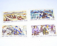 Отдается в дар Старые марки Вьетнама