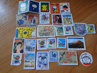 Отдается в дар марки японии с конвертов.