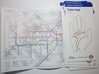 Отдается в дар Схема лондонского метро