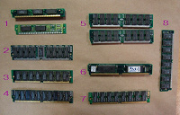 Отдается в дар Память SIMM 30pin, 72pin
