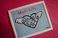 Отдается в дар Картина Hello Kitty
