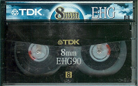 Отдается в дар Видеокассета для видеокамеры 8mm.