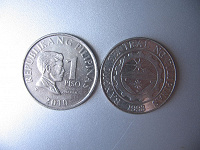 Отдается в дар Монетки филиппинские