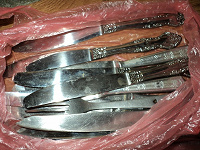 Отдается в дар посудный дар #3 — ножи&ложки