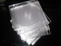 Отдается в дар Прозрачные коробочки (Slim box) для CD\DVD\Blu-Ray