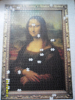 Отдается в дар Mona Lisa пазл