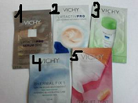 Отдается в дар Пробниики кремов Vichy