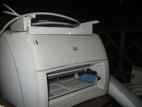 Отдается в дар Принтер лазерный Hewlett-Packard Laser Jet 1300