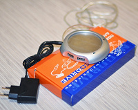 Отдается в дар Нагреватель кружки с USB-хабом на 4 порта