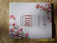 Отдается в дар тетрадь для женщин на 2011 г на англ.языке