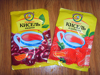 Отдается в дар КИСЕЛЬ КЛУБНИКА И ВИШНЯ