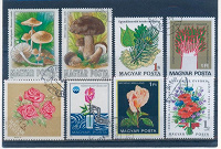 Отдается в дар Растительный мир на марках Венгрии