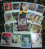Отдается в дар Набор открыток с кошками