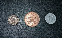 Отдается в дар Монеты: пенс, цент и филлер