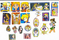 Отдается в дар Куча мала по Sailor Moon.
