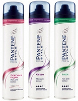 Отдается в дар Лак для волос pantene style Объем Эластичная фиксация