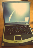 Отдается в дар Ноутбук RoverBook