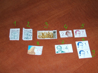 Отдается в дар марки Казахстан и Россия
