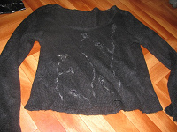 Отдается в дар свитер черный