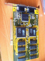 Отдается в дар PCI видеокарта 3Dfx Typhon Voodoo