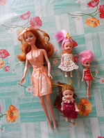Отдается в дар кукла мама и куклы дочки