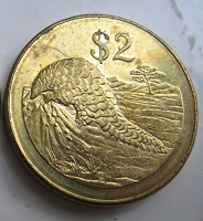 Отдается в дар 2 $ Зимбабве