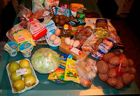 Отдается в дар Набор продуктов или средств для человека и животного.