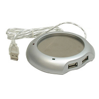 Отдается в дар USB-нагреватель для напитков + USB Hub на 4 порта