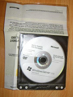 Отдается в дар Windows Server 2008 (32-bit and 64-bit) OEM