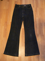 Отдается в дар Джинсы, джинсовое платье (размер 46-48)