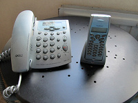 Отдается в дар Телефон с радиотрубкой Voxtel Profi 7250