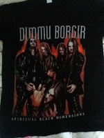 Отдается в дар футболка dimmu borgir