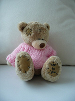 Отдается в дар Медведь в розовом свитере