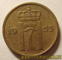 Отдается в дар 2 эре Норвегия 1953 год