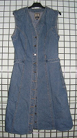 Отдается в дар Платье джинсовое, размер 42-44