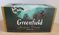 Отдается в дар Чай Greenfield в пакетиках зелёный с жасмином