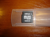Отдается в дар mini SD