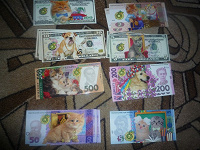 Отдается в дар Календарики «Деньги» с животными 2013