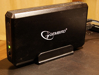 Внешний корпус для IDE HDD Gembird EE3-FW-3 + 200Гб диск