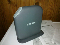 Отдается в дар Wi-Fi ADSL рутер Belkin