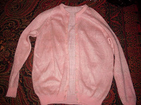 Отдается в дар Розовый свитер-накидка