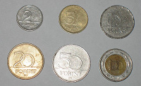 Отдается в дар Монеты современной Венгрии