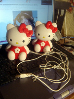 Отдается в дар новые колонки Hello Kitty